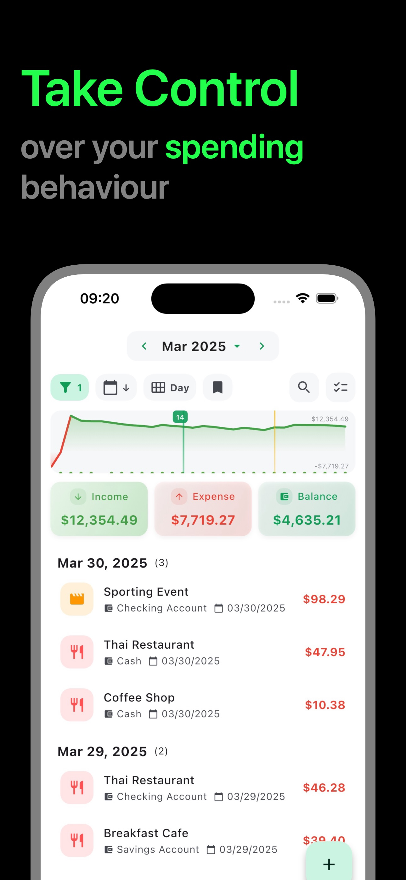 MoneyMate Expense Tracking